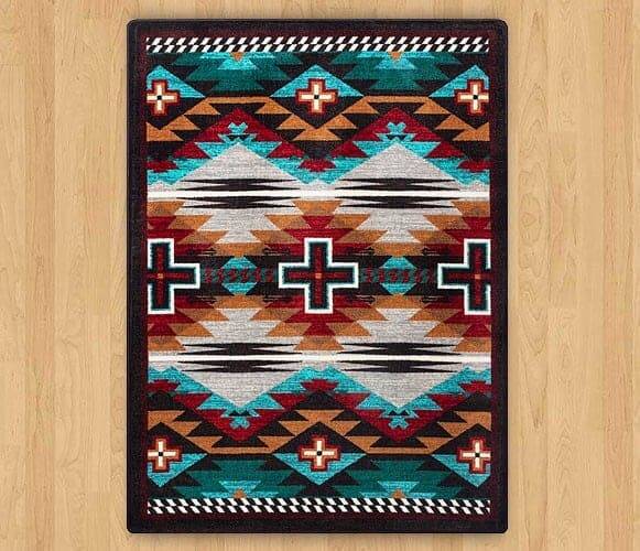 Rustic Cross Electric Rug On Sale Now - SW Rugs Depot