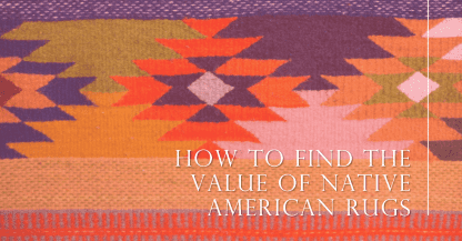 navajo area rug closeup