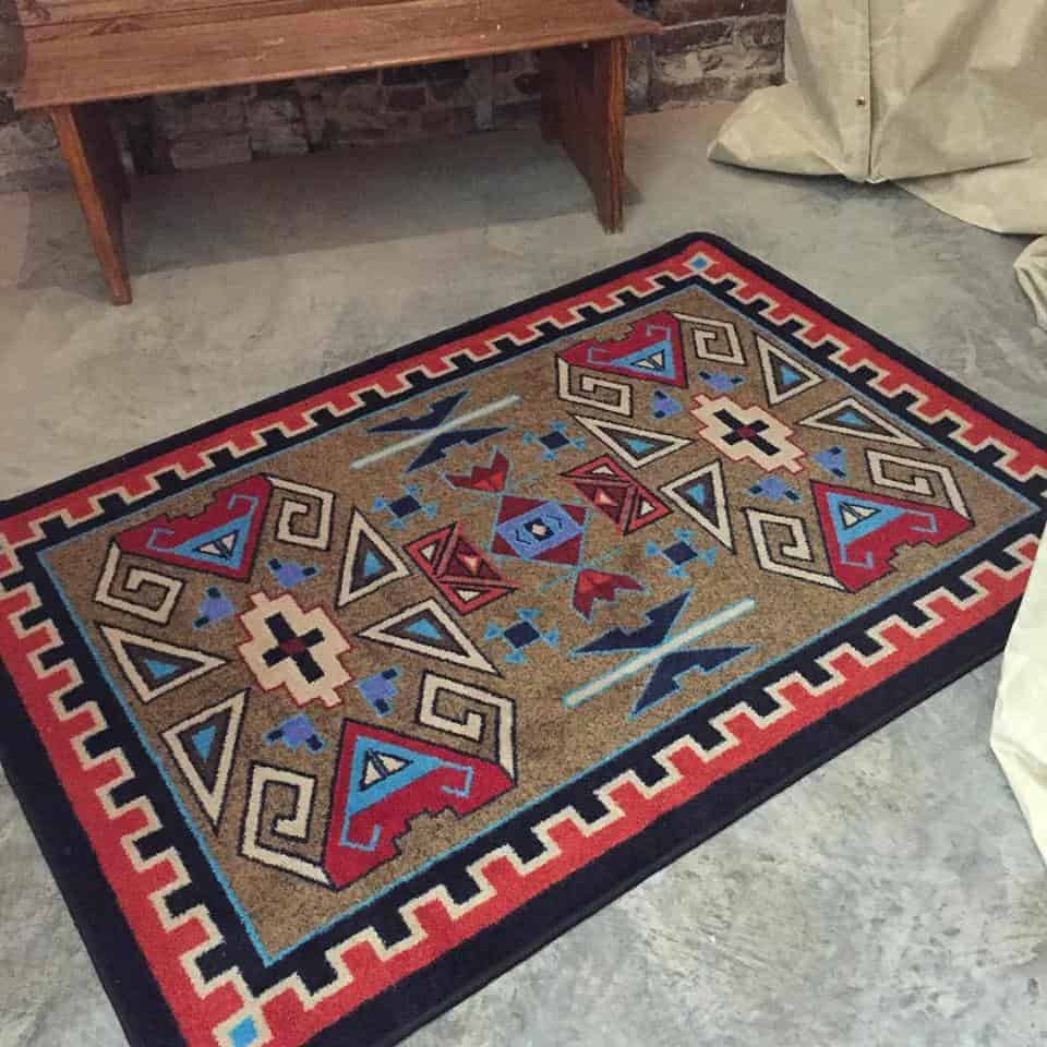 four rams rug 3x4